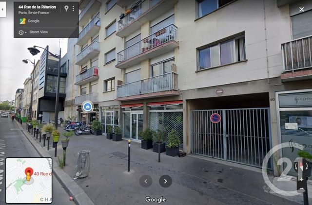 Afficher la photo en grand parking à vendre - 14.0 m2 - PARIS - 75020 - ILE-DE-FRANCE - Century 21 Nation