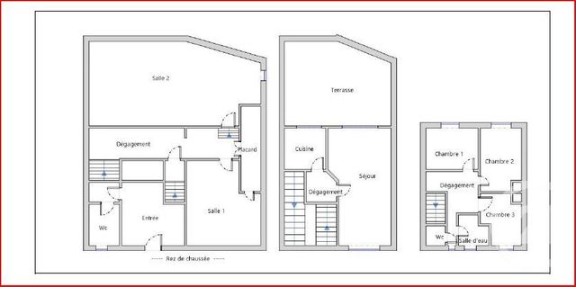 maison à vendre - 5 pièces - 100.03 m2 - PARIS - 75013 - ILE-DE-FRANCE - Century 21 Nation