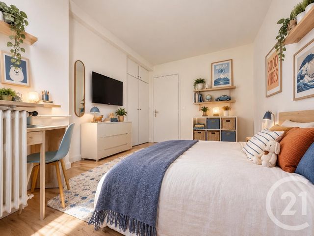 Appartement F3 à vendre - 3 pièces - 54.82 m2 - PARIS - 75020 - ILE-DE-FRANCE - Century 21 Nation