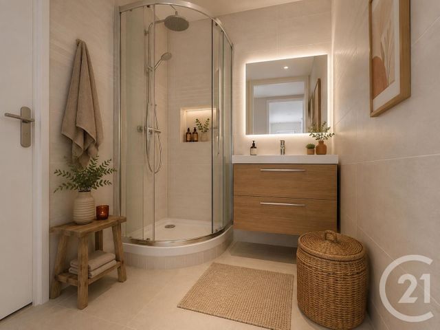 Appartement F2 à vendre - 2 pièces - 48.42 m2 - PARIS - 75020 - ILE-DE-FRANCE - Century 21 Nation