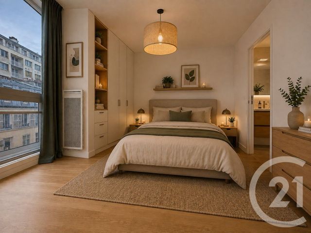 Appartement F2 à vendre - 2 pièces - 52.08 m2 - PARIS - 75020 - ILE-DE-FRANCE - Century 21 Nation