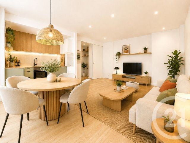 Appartement F2 à vendre - 2 pièces - 52.08 m2 - PARIS - 75020 - ILE-DE-FRANCE - Century 21 Nation